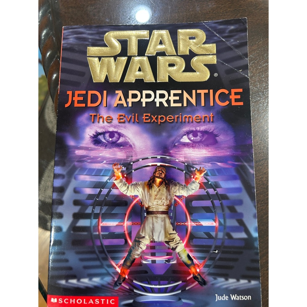 Star Wars Jedi Apprentice The Evil Experiment Jude Watson Scholastic Paperback